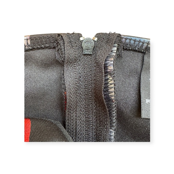 Privy Privately Privileged cocktail mini dress party wedding red white black S - Picture 8 of 12